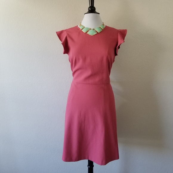 LOFT Dresses & Skirts - 3/$25❣ Ann Taylor LOFT Pink A-Line Dress 14
